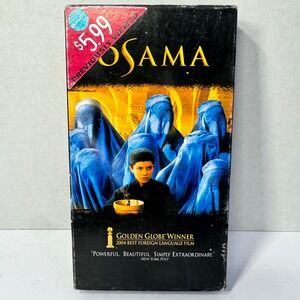 Osama VHS 2004 Golden Globe Winner Best Foreign Language Film MGM Drama Vintage‎